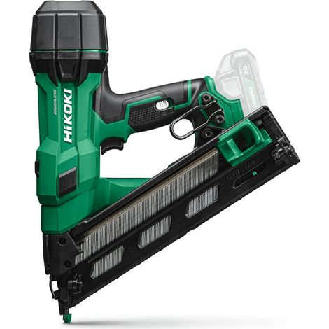 HiKOKI Akku-Stiftnagler 18 V Brushless, 34° Stiftnagler für 15 Gauge/1,8 mm Stiftnägel, incl. Zubehör, Koffer