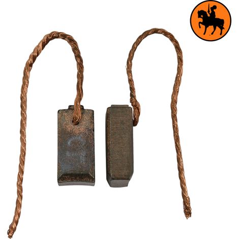 Balais de charbon JAAX 35 pour Denso Alternateur 7x5x15mm (1/3)