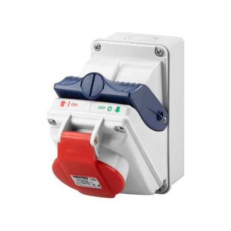 COMBIBLOC A.F.IP44 2P+T 32A 400V 9H GEWISS GW66418