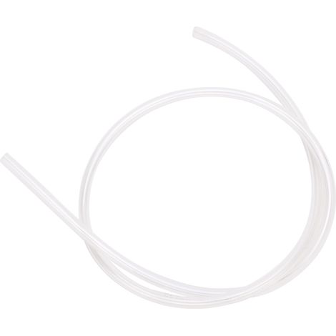 Tuyau pneumatique flexible en polyuréthane (PU) pour l'industrie du bois et les usines automatisées transparent, 1 mètre (1/5)