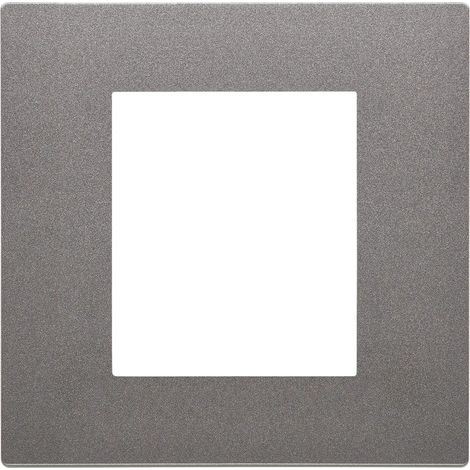 Placca 2 MODULIMETAL SERIE LINEA VIMAR 30642.22