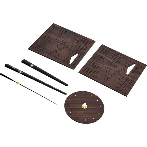 DIY-Wanduhr, geräuschlos, rahmenlos, Acryl-Wanduhr für Wohnzimmer, Homeoffice (1/5)