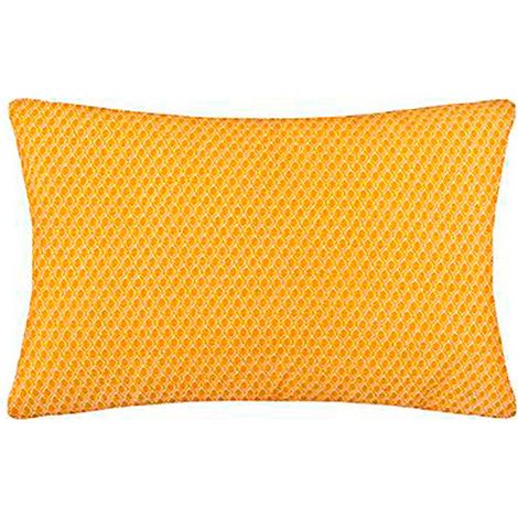 Atmosphera - Cojín - Motivo Otto - algodón - Amarillo Ocre - 30x50 cm