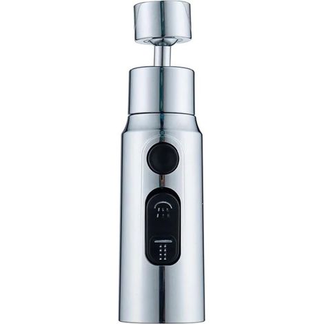 Pommeau douchette évier 3 modes – Aérateur, jet – Robinet cuisine – Pratique, flexible (1/5)