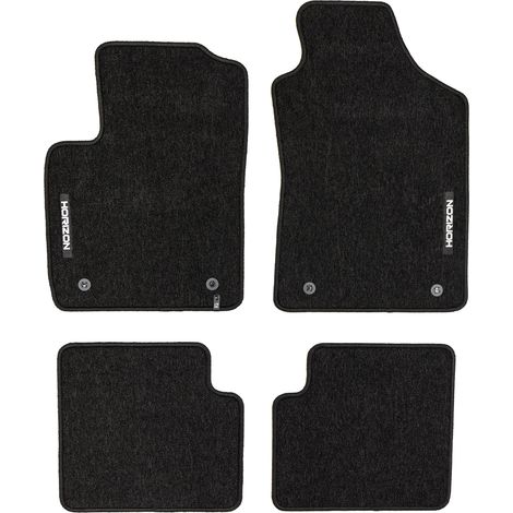 Tapis de Sol de Voiture pour Fiat 500 500C 2007-2025 Velours Imperméable 4Pcs (1/5)