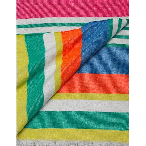 Plaid Misto Cotone 130x170 cm Effetto Cashmere 260 gr/mq Cober Mexico Multicolor