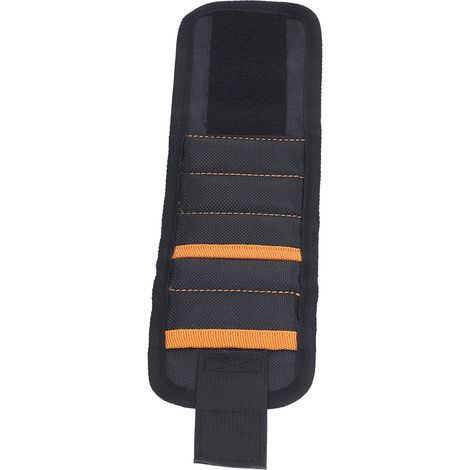 Magnetisches Armband aus Oxford-Gewebe mit 5 Fächern und zwei Taschen, leichtes Werkzeugarmband für Holzbearbeitung und Dekoration (1/5)