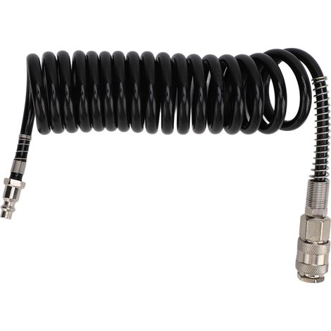 Tuyau d'air 3 mètres, tube extension gonfleur renforcé anti-abrasion pour compresseur
