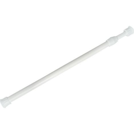 Tringle à Rideau Perçage Ø13 mm 60-1100cm blanc (1/5)