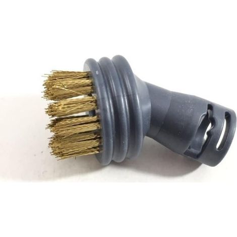 Brossette Laiton M0005618 pour nettoyeur vapeur compatible Polti Vaporetto balai SV440, SV450 (1/2)