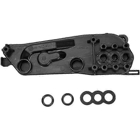 17117534907 Plaque de fixation de radiateur, support de base de radiateur, plaque d'assemblage du réservoir, pour BMW E60, E61, E63, E64, E65, 528i et 550i (1/5)
