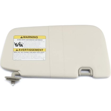 Pare-soleil côté conducteur gauche pour Impreza-WRX 2008-2014 - Pare-soleil gauche conducteur - Remplace 92011FG032ME - Pièce de réparation automatique (1/4)