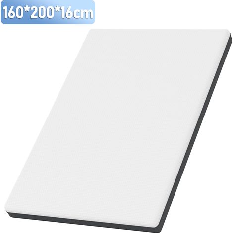 Wolketon Matratze Premium Ergonomische Kaltschaummatratze 160 x 200 x 16 cm Hohe Atmungsaktivität, Stressabbau, H3 Komfort für den besten Schlaf