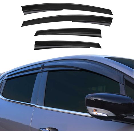 Déflecteurs De Vent Pluie d'air Compatible avec Kia Optima Berline 2010-2015 Acryl 4 Pcs (1/5)