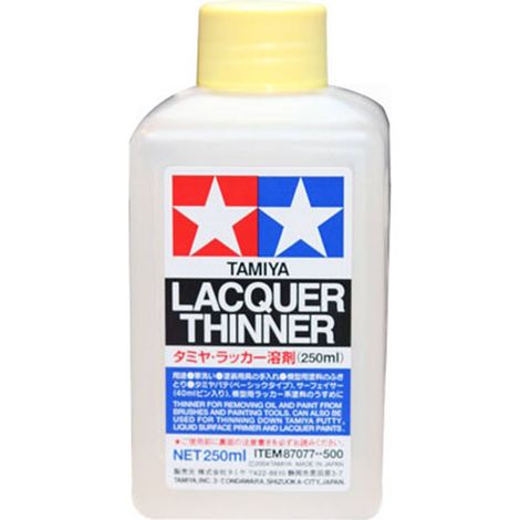 Diluant Lacquer Thinner - pour peinture - Tamiya