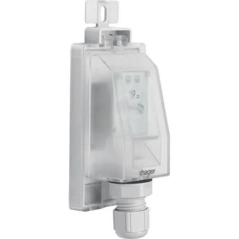 Hager EEN003 sensore di luce per esterni affidabile ed efficiente