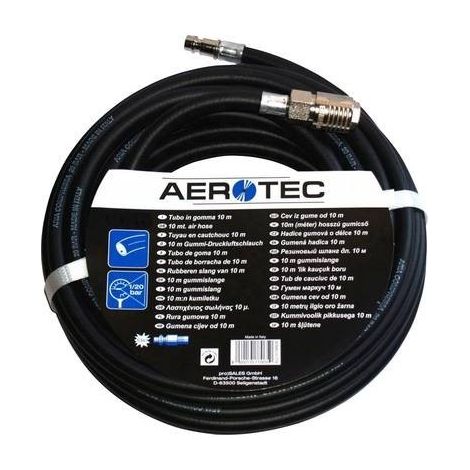 Aerotec Tubo aria compressa 10 m 20 bar (1/2)