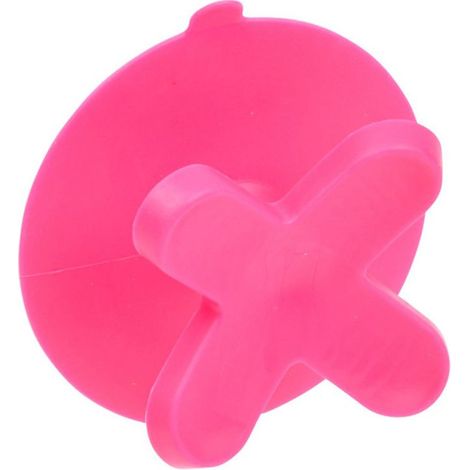 Crochet Ventouse "Vitamine II" 6cm Fuchsia
