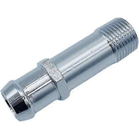 Raccord de collecteur d'admission, accessoires automobiles, pompe à eau, tuyau de chauffage, raccord 1/2 NPT vers 3/4 Barb SBC-BBC pour la plupart des moteurs (1/5)