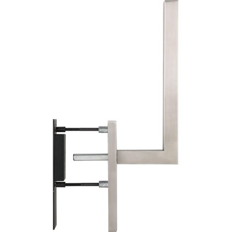 Poignée de porte coulissante en acier inoxydable mat (1/4)