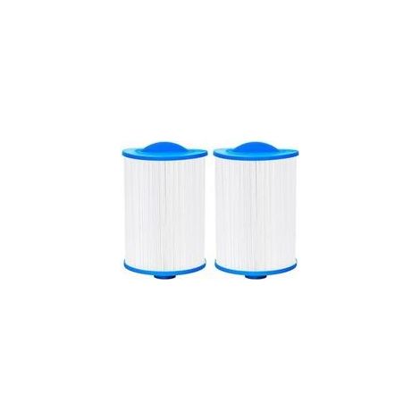 2 Filtres Spa de Remplacement pour FI-lbur FC-0359 /Un-icel 6CH-940 /Pl-eatco PWW50P3 PWW50-P3 /WA-terway Plastics 817-0050 25252 378902 03FIL1400 Filtres (1/4)