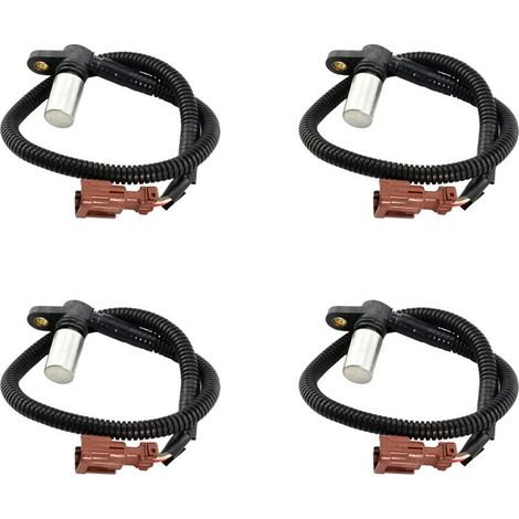 Cuatro sensores de velocidad para automóviles, compatibles con los modelos Nissan Versa Sentra CAS0005 de 1.6L y 1.8L de 2007 a 2012, números de pieza: 31935-3AX0A y 31935-3AX0B.