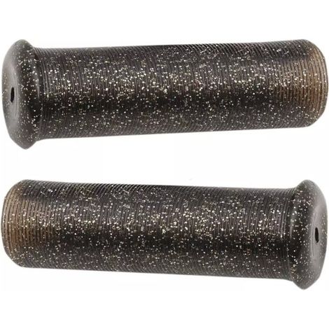 Empuñaduras Emgo 2025/02 de 7/8" (22 + 25 mm, 120 mm) negras (1/2)