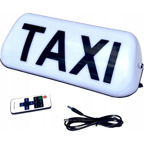 Lampe LED GAPA COQ TAXI AVEC PILE + TÉLÉCOMMANDE