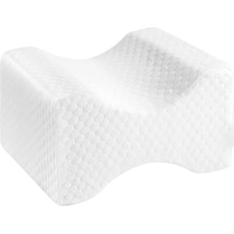 Oreiller de Jambe, Oreiller latéral, Genou en Mousse à mémoire Forme avec Ceinture Couchage latérale, Housse Amovible et Lavable (1/5)