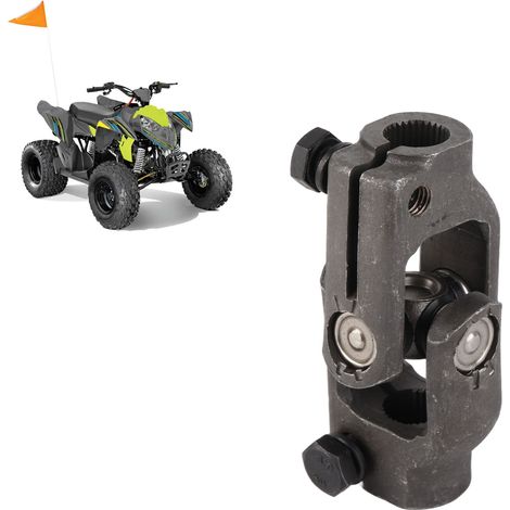 Universelles phosphatiertes Doppel-D-22T-14-mm-Lenkkugelgelenk für ATVs und Mehrzweck-Geländefahrzeuge (1/5)