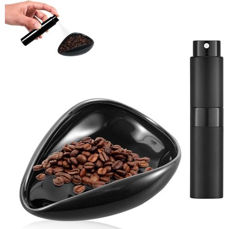 Prensador de café de 53 mm, juego de prensador de espresso con herramienta WDT, embudo dosificador de 54 mm, alfombrilla para prensador, prensador con resorte, base plana de acero inoxidable para bari (1/5)