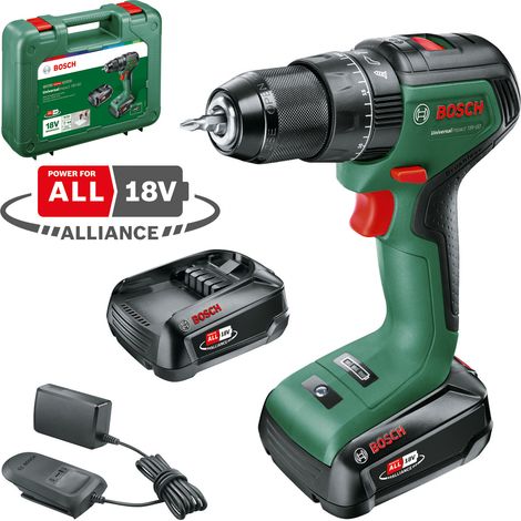 BOSCH DIY UNI:IMPACT 18V-60 18v Combi drill 10mm keyless chuck