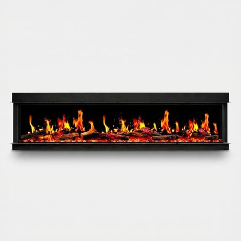 Camino elettrico da incasso a parete LCD LED Filadelfia130 (1/5)