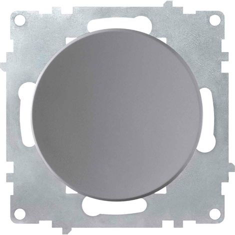 Interrupteur OneKeyElectro bouton poussoir simple, gris (1/3)