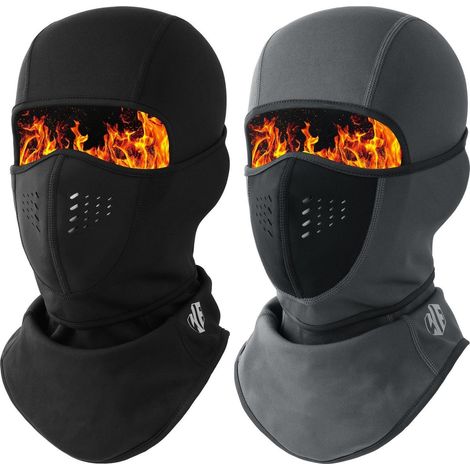 Masque intégral thermique respirant et coupe-vent pour ski, moto, pêche (1/5)