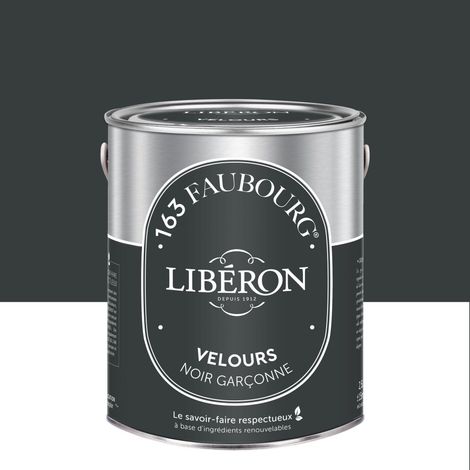 Pintura multisuperficie negra, 163 Faubourg Libéron terciopelo, 2,5 l LIBERON (1/3)