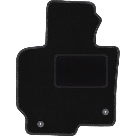 Alfombrilla de terciopelo para el conductor para: Mazda CX-5 I SUV (2012-2017) negra (1/5)