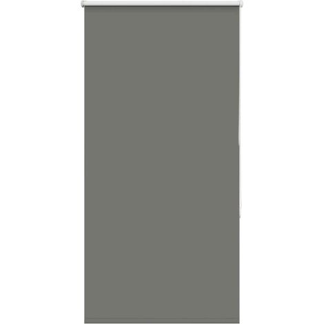 Maison Exclusive - Estor Enrollable Opaco gris 80x130 cm Tela Anc