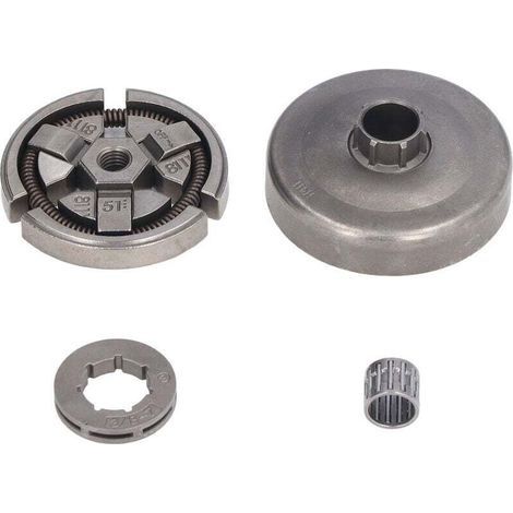 Kit de roulement de pignon de tambour d'embrayage à 7 dents accessoires améliorés de trononneuse pour HUSQVARNA 55 51 50 (1/4)
