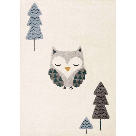 Tapis enfant Chouette endormie - 160 x 230 cm (1/3)