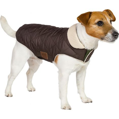 Nobby Hundemantel Karol Rückenlänge 26 cm, braun Mantel