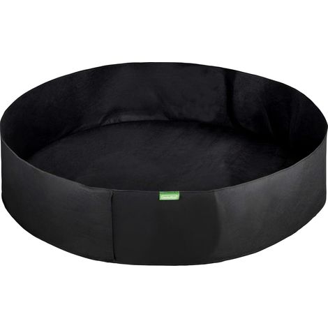 400-Liter-Pflanzsack – 1 Stück – Vliesstoff – durchlässig – für Gemüse und Blumen – Ø 130 x 30 cm (1/5)