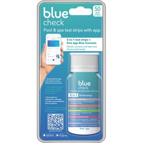 Gre-Pools Blue Check Teststreifen für Schwimmbäder (1/3)