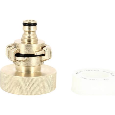 Raccord cuve S60X6 laiton - Raccord express avec sortie rapide (1/4)