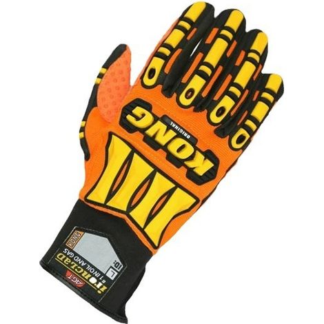 Gants de protection, d'entretien, résistants à l'usure, de sauvetage au travail, de sécurité, en TPR, anti-impact, taille L (1/3)