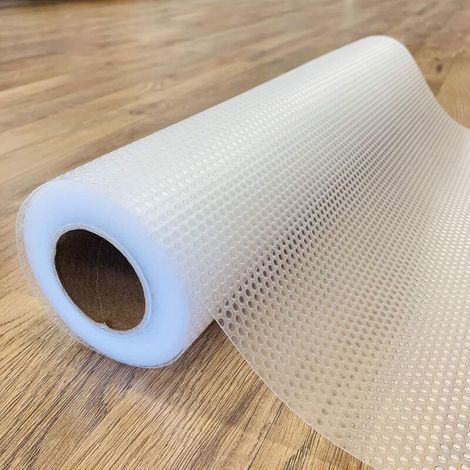 Revêtement antidérapant pour étagères, revêtement de cuisine en EVA, revêtement non adhésif, revêtement lisse original pour étagères, revêtement résistant et durable pour poignées, revêtement anti-tac (1/5)