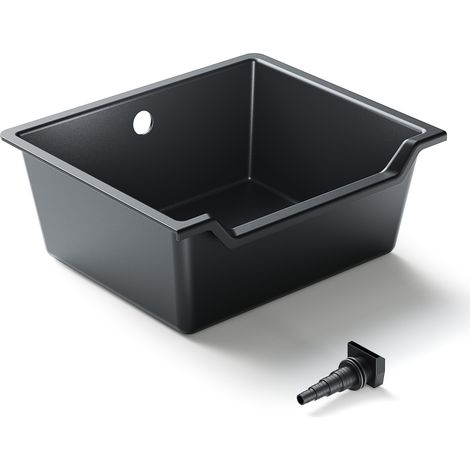 SunSun Tina para arroyo de cascada bandeja cuenco cubeta basín pila recipiente estanque de 60l para cascada