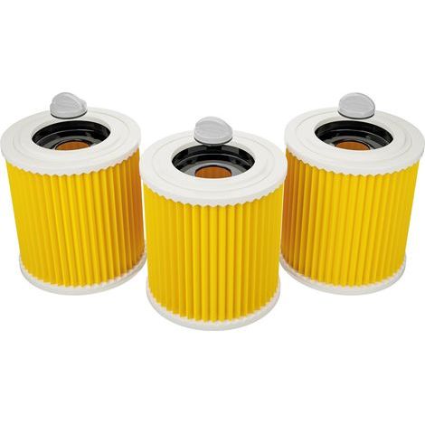 3 x filtres compatibles avec l'aspirateur Kärcher Premium WD3 WD2 WD3 WD1 MV3 MV2 WD 3 P Extension KIT Aspirateur eau et poussière - contre les poussières fines - odeurs (1/4)