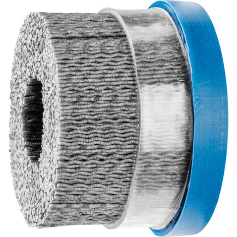 PFERD TOOLS COMPOSITE Tellerbürste DBUR Ø 76x22,2 mm Bohrung SiC-Filament-Ø 1,10mm Korn 120 stationär