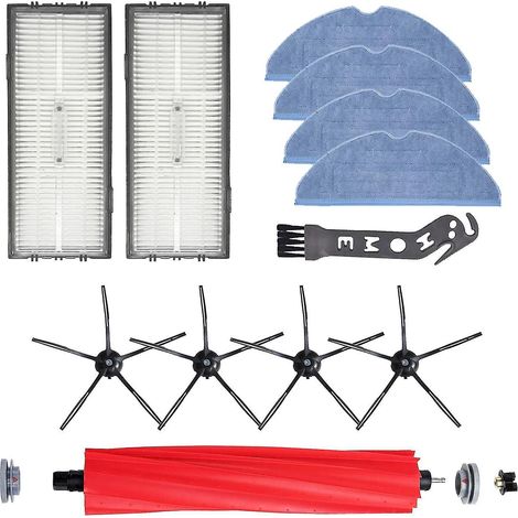 Hauptbürste, Wischtuch, HEPA-Filter, Seitenbürste für Xiaomi Roborock S7 (1/4)